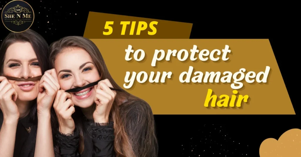 damaged hair